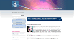 Desktop Screenshot of entspannungstricks.de